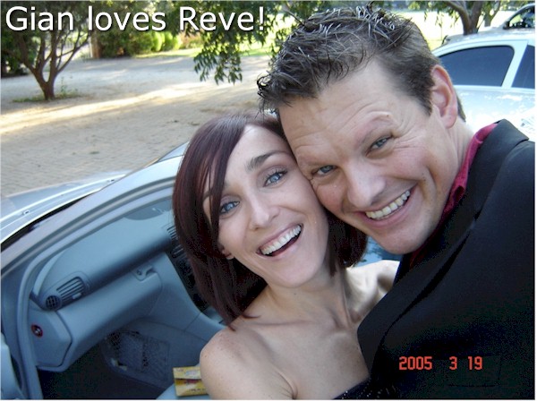 Gian loves his wife Reve!